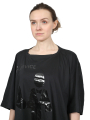 Rundholz DIP - robe - black-black print - 1252300903