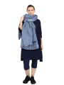 Rundholz Black Label - scarf - navy cloud - 1253321411