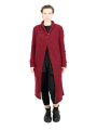 Pal Offner - Long Cardigan Baby Alpaca Wool Merlot