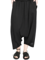 Pluslavie (Plü) - A Baggy Pant - Black - 1053