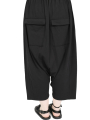 Pluslavie (Plü) - A Baggy Pant - Black - 1053