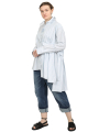 Pluslavie (Plü) - The Simple Wrinkle - Blue-White Stripe - 4014