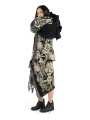 Rundholz - Skirt in wrap look jacquard floral pattern Black Jacquard - 2241040302