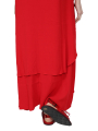 Pal Offner - Robe - Fluid Dress - Crêpe Georgette - Rouge sauvage - 2501.1101103.140004