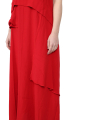 Pal Offner - Robe - Fluid Dress - Crêpe Georgette - Rouge sauvage - 2501.1101103.140004