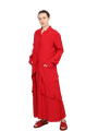 Pal Offner - Veste - Fluid Penguin Coat - Crêpe Georgette - Rouge sauvage - 2501.090101.140004