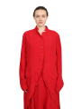 Pal Offner - Jacke - Fluid Penguin Coat - Crêpe Georgette - Wild Red - 2501.090101.140004