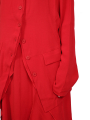 Pal Offner - Jacke - Fluid Penguin Coat - Crêpe Georgette - Wild Red - 2501.090101.140004