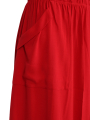 Pal Offner - Rock - Fluid Long Skirt - Crêpe Georgette - Wild Red - 2501.120101.140004