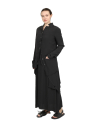 Pal Offner - Veste - Fluid Penguin Coat - Crêpe Georgette - Black - 2501.090101.140004