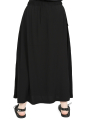 Pal Offner - Jupe - Fluid Long Skirt - Crêpe Georgette - Black - 2501.120101.140004