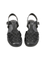 Shoto - Ledersandal Thul Nero - Black - 10191