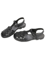 Shoto - Ledersandal Thul Nero - Black - 10191