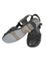 Shoto - Ledersandal Thul Nero - Black - 10191