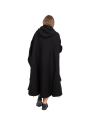 Rundholz DIP - Manteau Robe à capuche en laine vierge Black - 2242211203