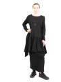 Pluslavie (Plü) - lange Tunika - Ribbon Jacket Black