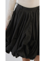 Rundholz DIP - Balloon skirt cotton poplin black - 2242530301