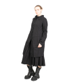 Rundholz Black Label - Kleid mit Falten und dekorativen Pattentaschen ärmellos Black - 2243300907