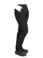 Rundholz - Stretch pants in tube shape with pockets Black - 2241160116