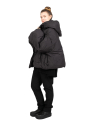 Rundholz DIP - Down jacket with wide sleeves and hood Black - 2242001103