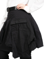 Rundholz DIP - Cacheur short skirt with large pockets Stretch Black - 2242200310