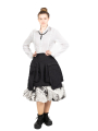 Rundholz DIP - Cacheur short skirt with large pockets Stretch Black - 2242200310