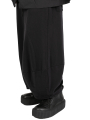 Rundholz Black Label - Balloon pants sweater with decorative suitcase pocket Black - 2243510121