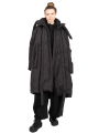 Rundholz Black Label - Down coat in balloon shape with decorative accents Oversize Black - 2243211202