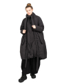 Rundholz Black Label - Down coat in balloon shape with decorative accents Oversize Black - 2243211202