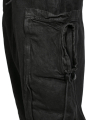 Rundholz DIP - Jeans bib shorts with large pockets Black - 2242030101