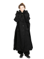 Rundholz Black Label - Manteau long à grand col revers feutré en laine Oversize Black - 2243281204