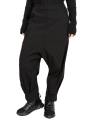 Rundholz Black Label - Pants in balloon shape with lower crotch Stretch Black - 2243440127