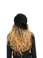 Rundholz - Scarf Collar Hat Cashmere Black - 2241364607