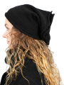 Rundholz - Scarf Collar Hat Cashmere Black - 2241364607