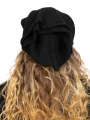 Rundholz - Scarf Collar Hat Cashmere Black - 2241364607