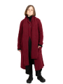 Pal Offner - Long Cardigan Baby Alpaca Wool Merlot