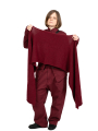 Pal Offner - Schal Baby Alpaca Wolle Merlot