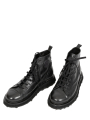 Shoto - Leather Boots Ankle High Kangaroo Leather Black Black - 51670