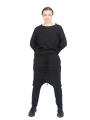 Black by K&M - Pantalon à entrejambe basse THIS IS A GOOD SIGN Black