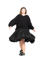 Rundholz DIP - Balloon skirt cotton poplin black - 2242530301