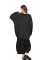 Rundholz - hüftlanger strick-pullover mit runder Halsausschnitt - black - 1251650702