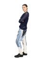 Rundholz DIP - jeans--pants with casual crotch - denim print - 1252110102