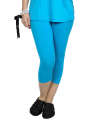 Rundholz Black Label - schmale wadenlange jersey-leggings mit gummiBund - malibu - 1253470210