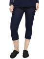 Rundholz Black Label - schmale wadenlange jersey-leggings mit gummiBund - navy - 1253470210