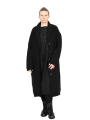 MJW - Wool and cashmere coat Black