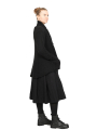 Rundholz Black Label - Fitted cardigan with pockets in rib black - 2243627104