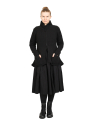 Rundholz Black Label - Fitted cardigan with pockets in rib black - 2243627104