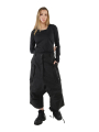 Rundholz Black Label - Wide trousers with dropped crotch and suitcase pockets Black - 2243230105