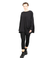 Rundholz Black Label - Sweater mit Koffertasche Cotton Oversize black - 2243250501