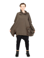 Rundholz Black Label - Sweater mit Stehkragen und Koffertasche Cotton Oversize jungle - 2243250505